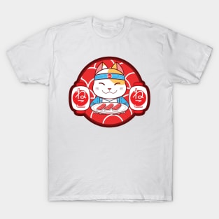 Sushi chef cat T-Shirt